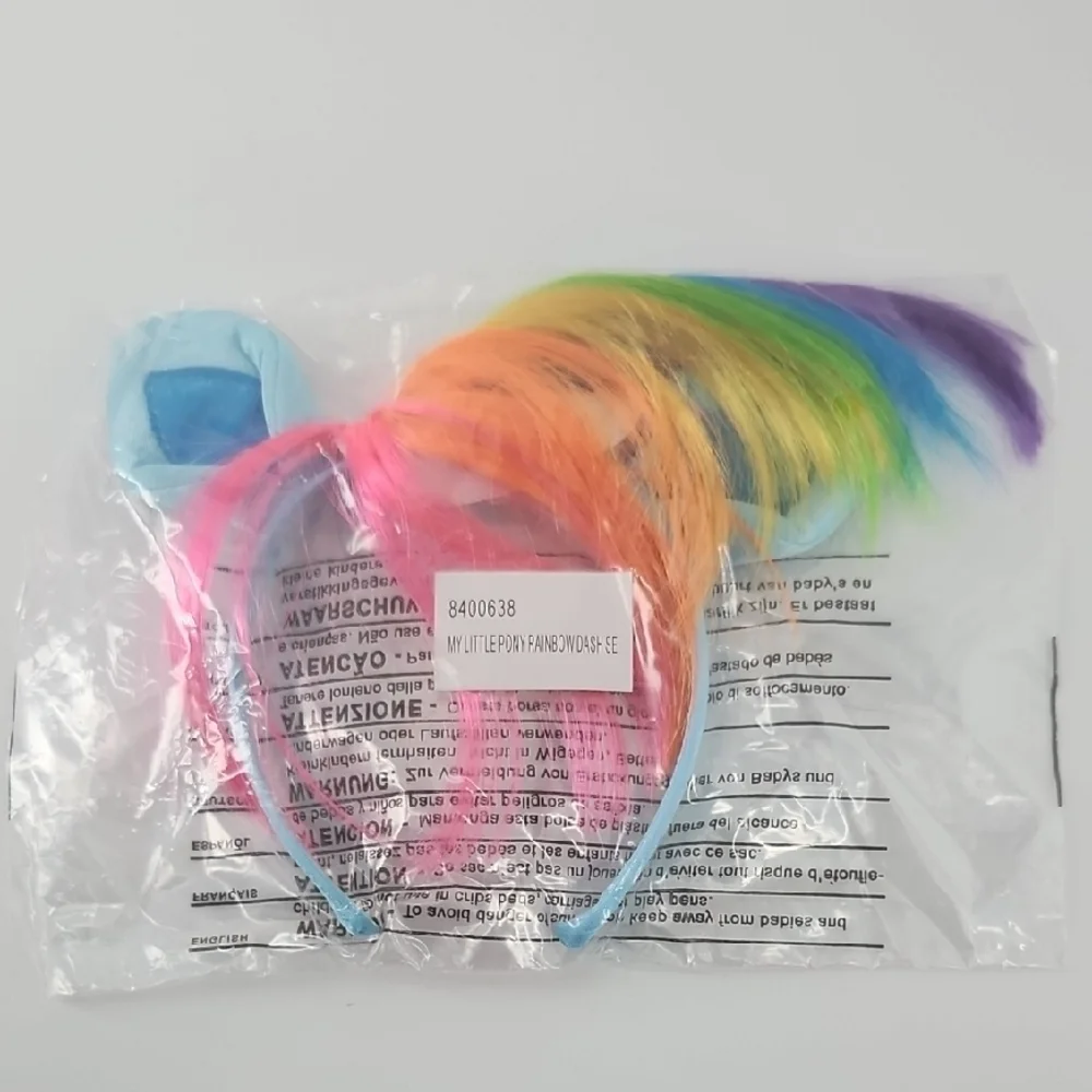 Rainbow Dash Kids Costume - Blue and Rainbow PONY MOVIE 3 Piece